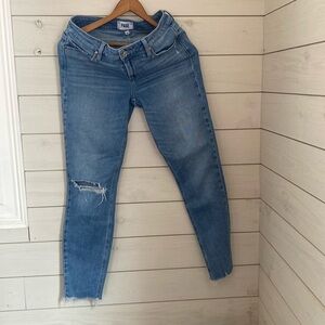 Paige jeans skinny verdugo ankle size 28 distressed